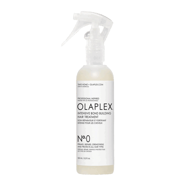 Botella de Olaplex No.0, tratamiento intensivo reparador y fortalecedor para todo tipo de cabello. Tamaño: 155 ml / 5.2 fl. oz.