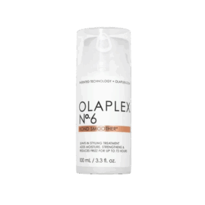 Botella de Olaplex No.6, tratamiento leave-in que hidrata, fortalece y reduce el frizz por hasta 72 horas. Tamaño: 100 ml / 3.3 fl. oz