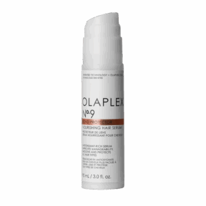 Botella de Olaplex No.9, sérum nutritivo protector para todo tipo de cabello. Tamaño: 100 ml (3.3 fl oz).