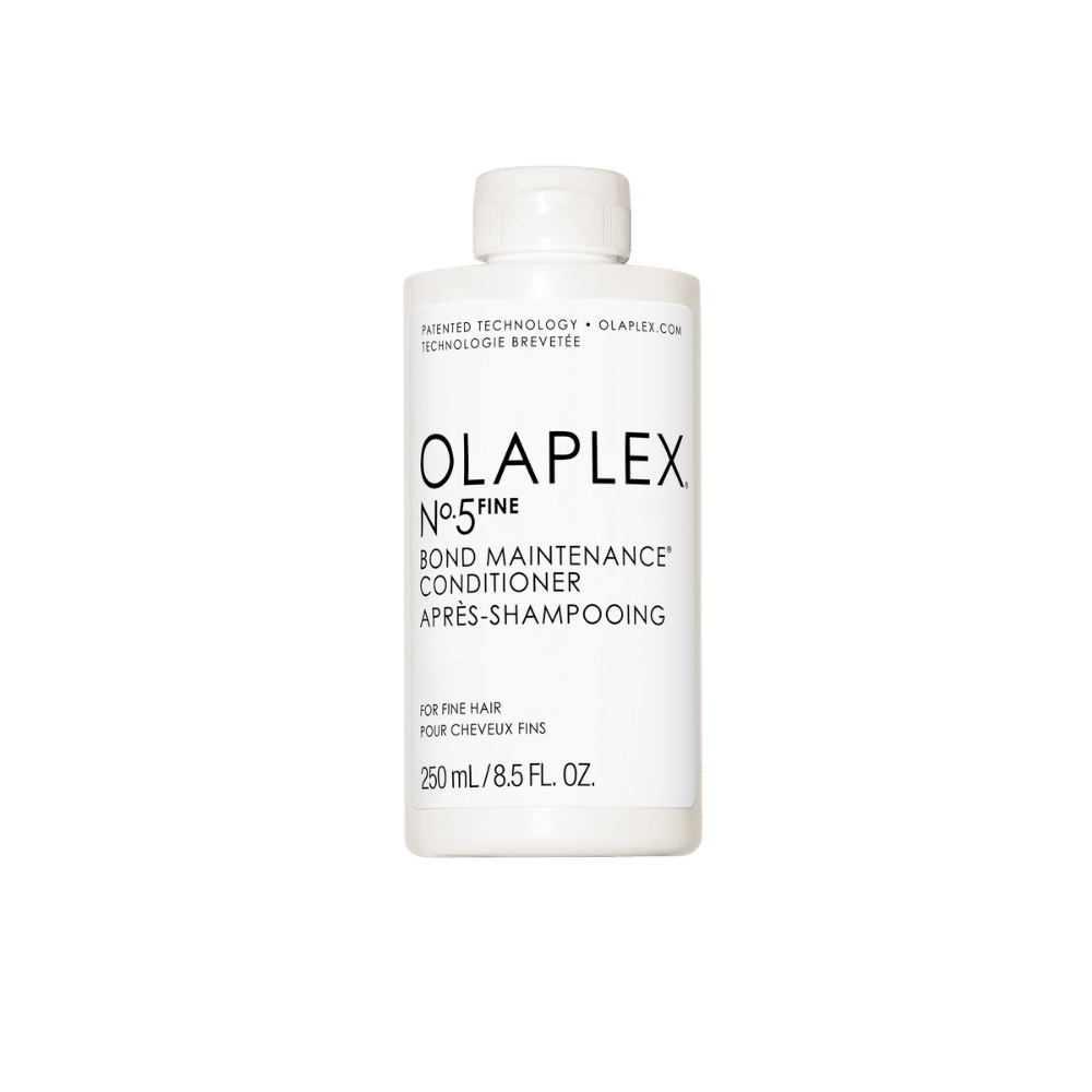 Botella de Acondicionador Olaplex No. 5 FINE Bond Maintenance para cabello fino de 250 ml.