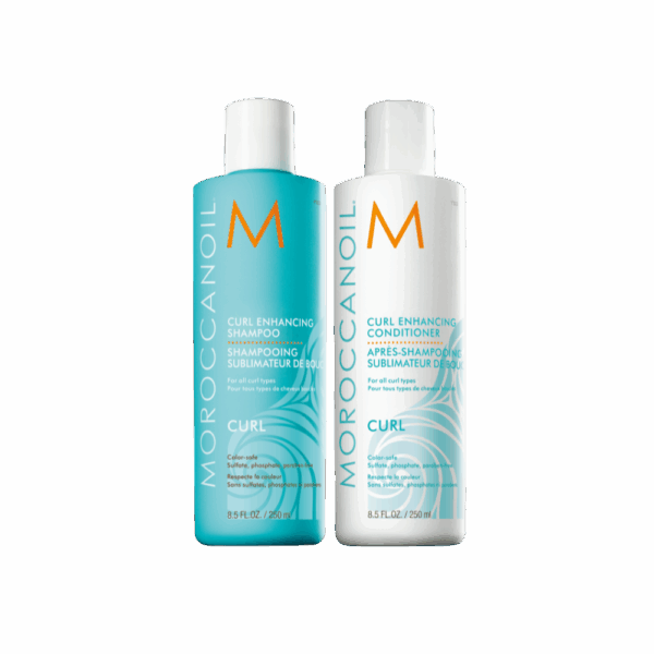 Pack de Shampoo y Acondicionador Moroccanoil Curl Enhancing 250ml para rizos