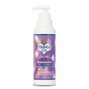 Botella de acondicionador Strange Love My Curls para cabellos rizados, con Xylicur y macadamia, libre de siliconas y parabenos, 400 ml