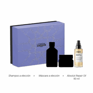 Pack L’Oréal Professionnel con shampoo y máscara a elección más Absolut Repair Oil 90 ml