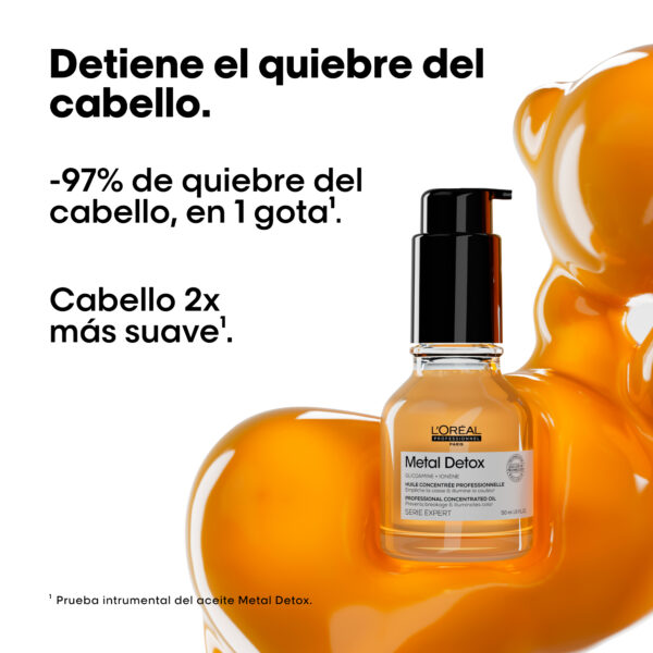 Beneficios del serum Metal Detox para evitar quiebre capilar