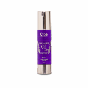 Aceite Fascination Oil Violet de Cloe para cabellos rubios, nutritivo con marula y argán