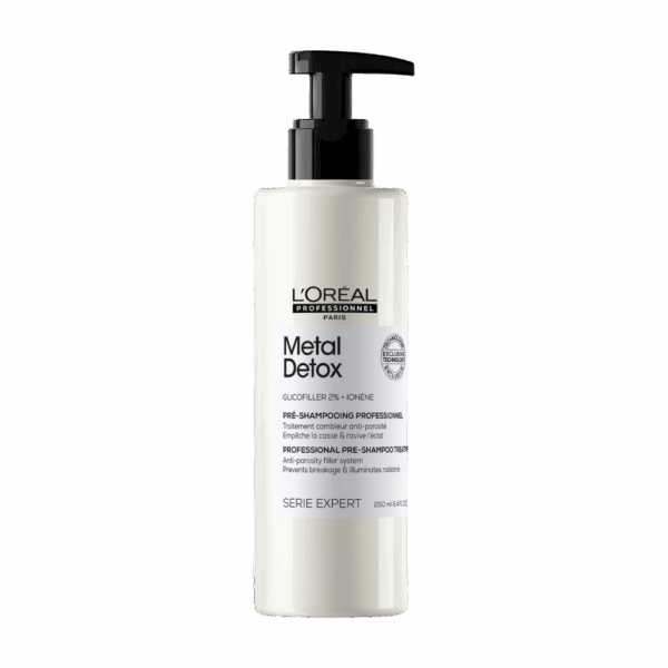 Pre-shampoo Metal Detox L'Oréal Professionnel 250 ml con glicofiller y Ionene
