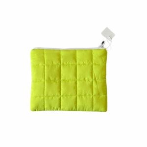 Neceser acolchado K18 color verde lima