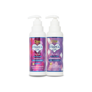 Pack de shampoo y acondicionador Strange Love My Curls para cabellos rizados, con ingredientes de Xylicur y macadamia, libre de sulfatos, siliconas y parabenos