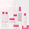 Gama completa de productos Schwarzkopf Bonacure Color Freeze pH 4.5, incluyendo shampoo, acondicionador, tratamientos y spray para cabellos teñidos, diseñados para mantener el color y proteger el cabello.