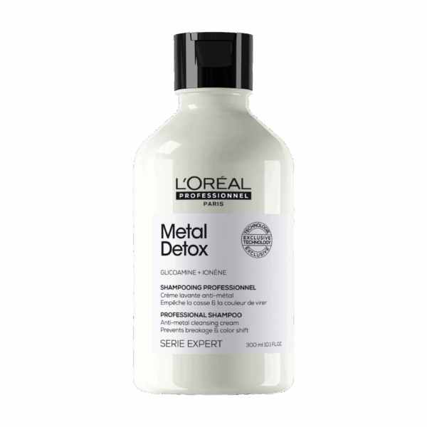 Shampoo Metal Detox de L'Oréal Professionnel de 300 ml, vista frontal