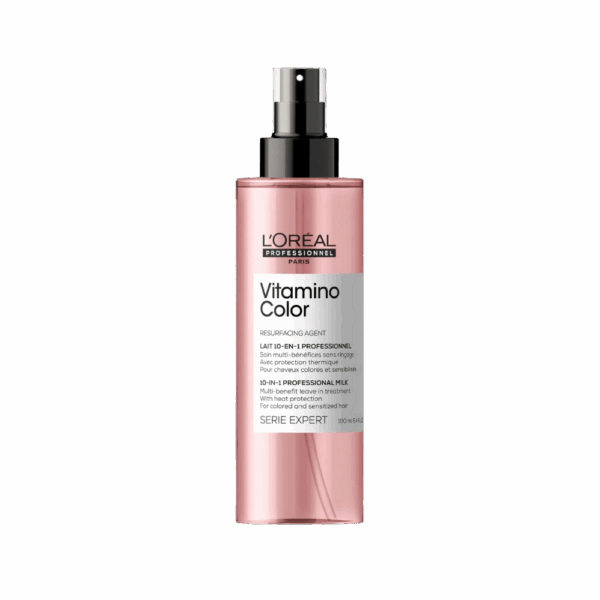 Tratamiento sin enjuague 10 en 1 Vitamino Color 190 ml para cabello teñido
